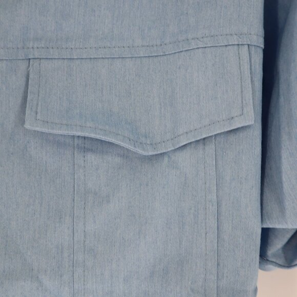 Leena Two-Tone‎ Shirt Dress Womens Demure Statement Creative Playful Artist NWT - Picture 10 of 13